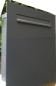Preview: Zaunbriefkasten ZBK401-Basismodell - 145 mm Großraum-Zaunbriefkasten - Einbau-Briefkasten, Durchwurfbriefkasten, Entnahme hinten, Kastenmaße: B360 x H440 mm Frontblende:  B470 x H520 mm
