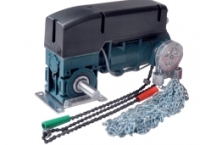 Preview: Garog - GH1000/24B3D- MD1000/24B3D - Wellenantrieb 125 Nm, Ø 30 mm mit Notkette, Steuerung und  Endschalter (MD1000/24B3,D800,D1000)