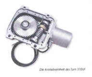 Preview: Tousek - 11230111 - Unterflurdrehtorantrieb TURN 310UF/E, max. 400 kg Flügelgewicht, max. Flügelbreite 3.0 m, Ausführung in Edelstahl, 11230110