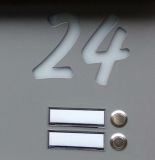 Preview: Tableaus und Frontplatten, Hausnummerplatten, Klingelplatten, beleuchtete Hausnummer