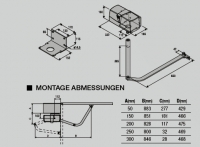 Preview: Beninca - 9592073 - KPR - Antriebsset für zwei Flügel bis je 3 m, 230 V