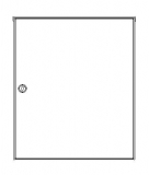 Preview: Max Knobloch - Zaunbriefkasten frisco mit bündiger Frontplatte RAL, ZB2000-01- VA