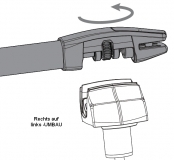 Preview: Motorline - Lince400-Einflügel-Kit rechts mit Steuerung MC2, Lichtschrankenpaar, 2 Handsender