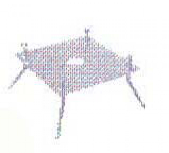 Tousek - 13300070 - Fundamentplatte für Solar-Paneel, verzinkt für Kettenabsenker LIFT X