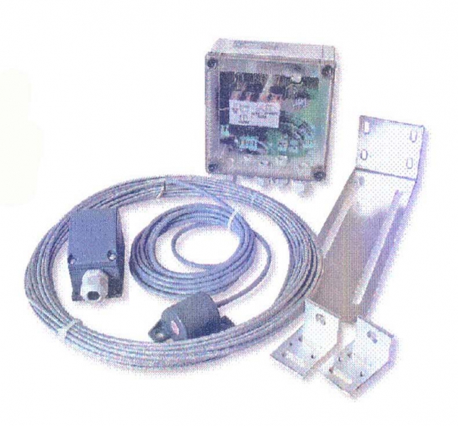 Tousek - 13660260 - induktives Stromübertragungssystem TX 200i bis 15 m Fahrweg, inkl. 2-Kanal 8,2 kOhm Widerstandsauswertegerät