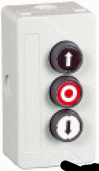 041G-DI3K7M- 3-Fach-Druck-Taster mit Kabelanschluß L= 7 Meter