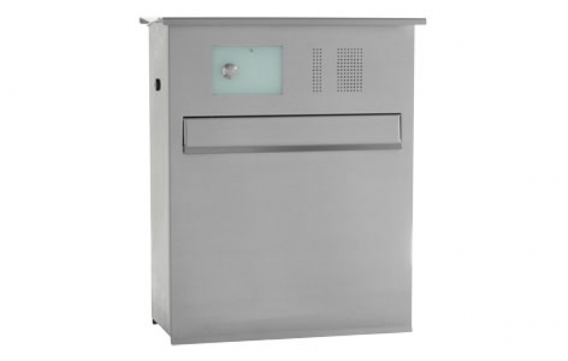 Max Knobloch - XD8005 - Likno ZBK Edelstahl, Funktionskasten oberhalb des Einwurfs