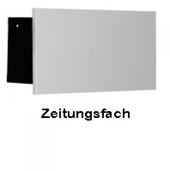 Max Knobloch - BS2500-VA - Zeitungsfach - Front Edelstahl-