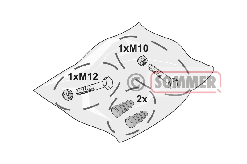 Sommer - 399 mounting kit