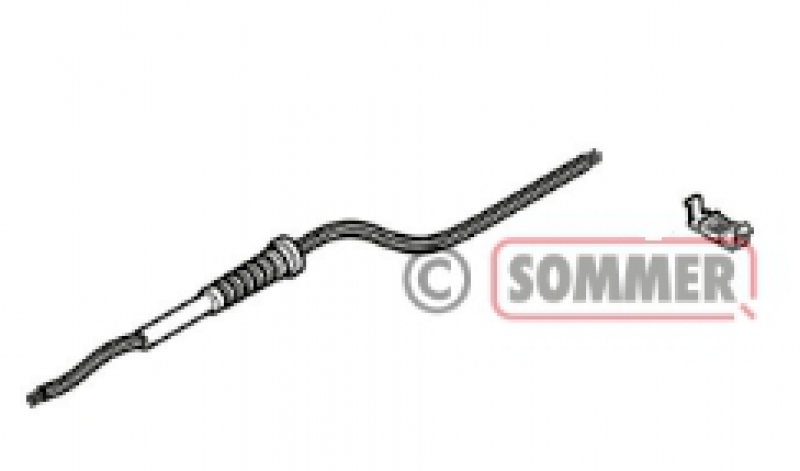 Sommer - 2386V000 - Kabel mit Kickschutz twist 350 , 5-adrig, Clips