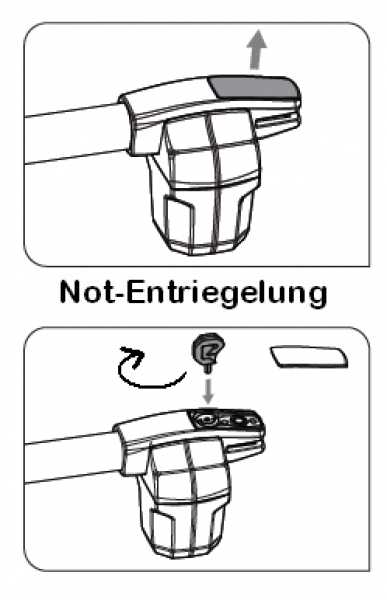 Motorline - Lince600-Kit (Flügel bis4m) mit Steuerung MC2, LichtschrankenpaarMF30, 2 Handsender FALK