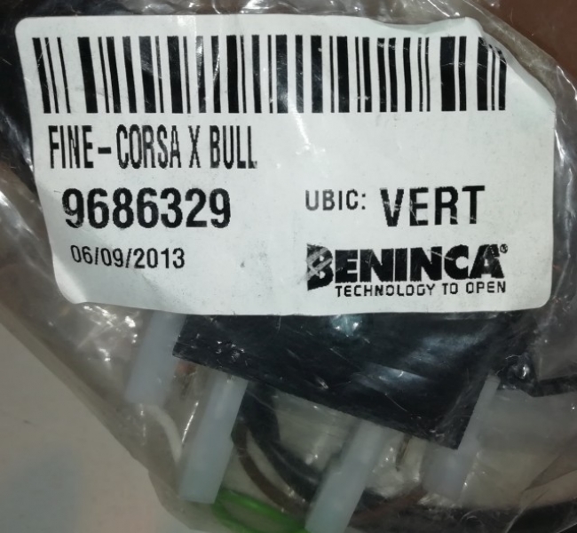 Beninca - 9686329 - Mechan. Endschalter für Schiebetorantriebe BULL